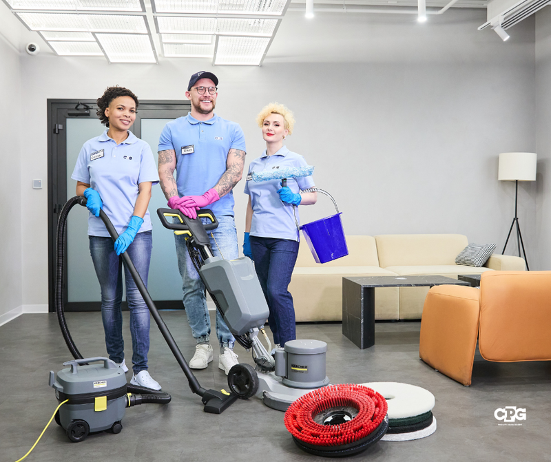 Profesjonalna usługa sprzątania biura.